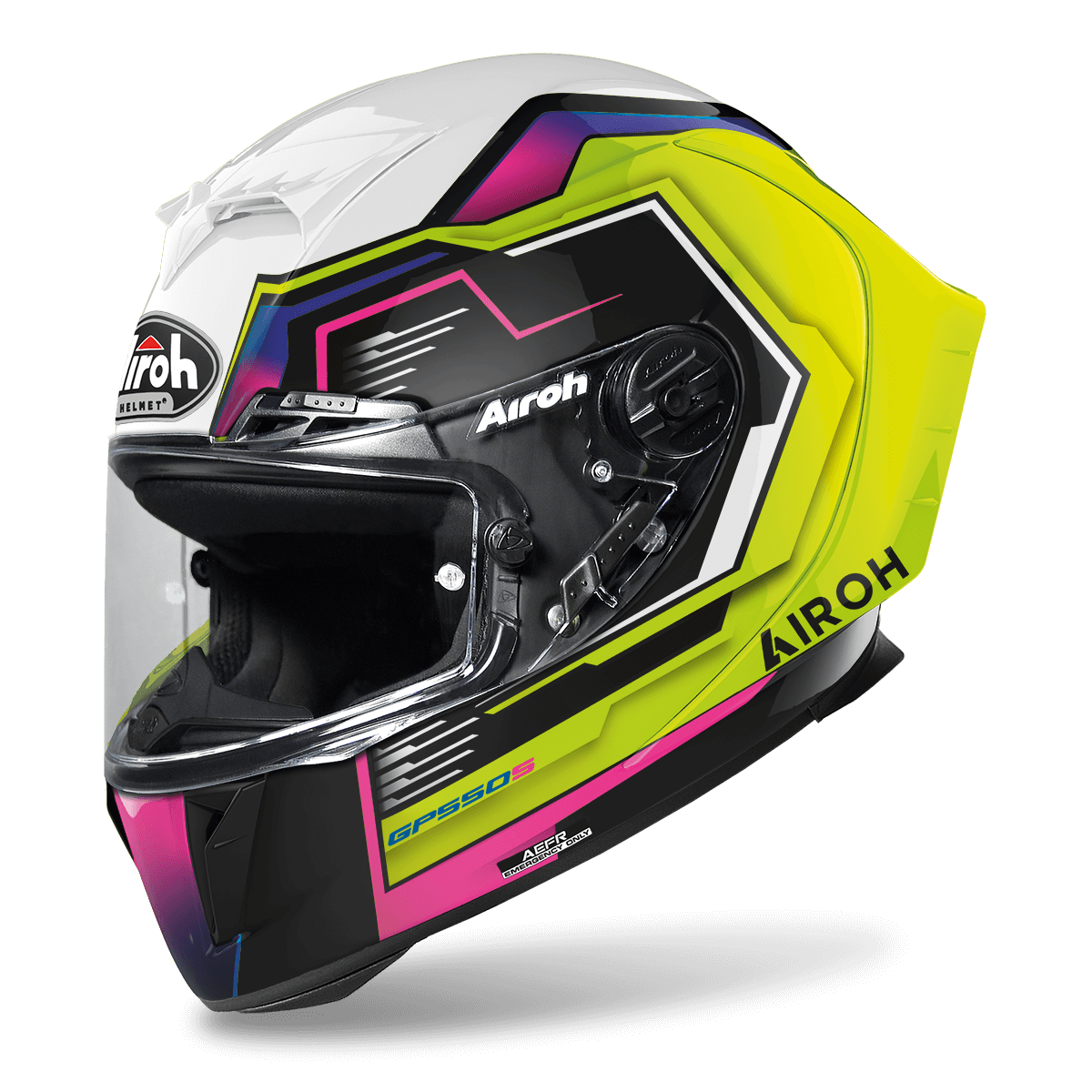Helmet Gp550 S Rush Multicolor Gloss